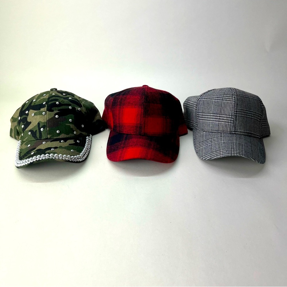 Women’s Baseball Caps - Camo, Buffalo, Plaid